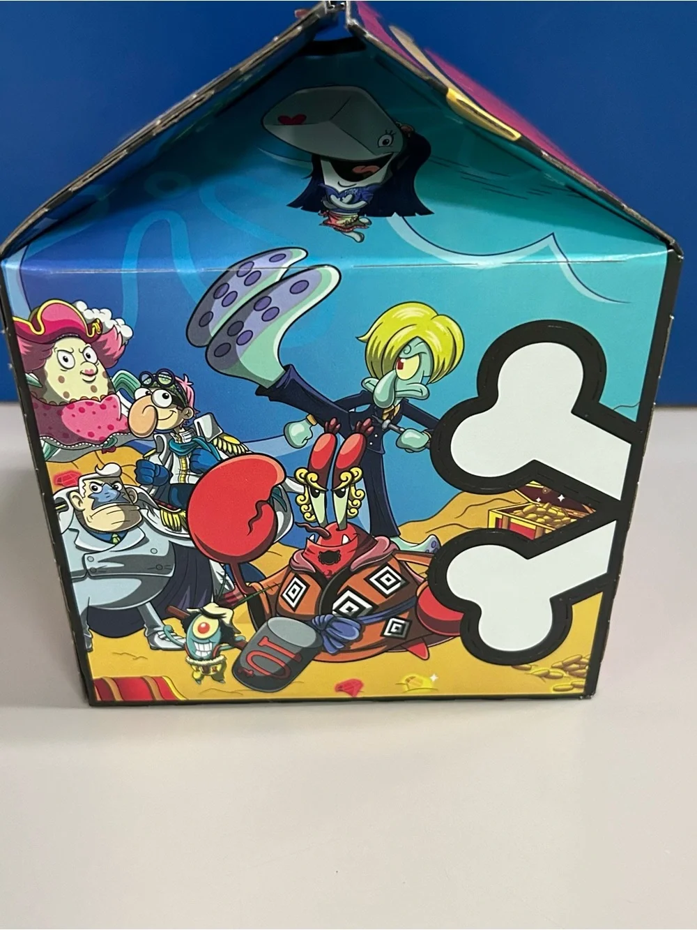 2026 McDonalds SpongeBob SquarePants x One Piece Plankton x Usopp Happy Meal Toy